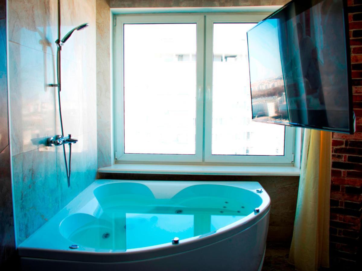 Jacuzzi New Loft Apartcomplex Kaskad, Минск - Центр Города 明斯克 外观 照片